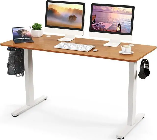 Main image of SlickBlue  Sit Stand Home Office Desk with 3 Memory Height Settings