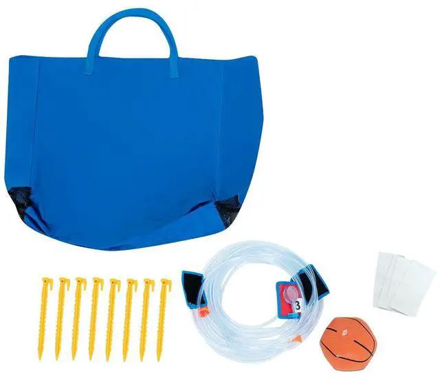 Alt view image 7 of 7 - SlickBlue Kids Gift Inflatable Water Slide Bounce Park with 480 W Blower