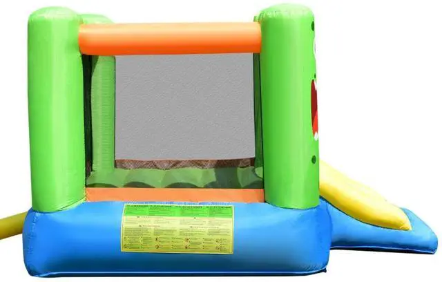 Alt view image 6 of 7 - SlickBlue Inflatable Bounce House Jumper Castle Kid's Playhouse without Blower
