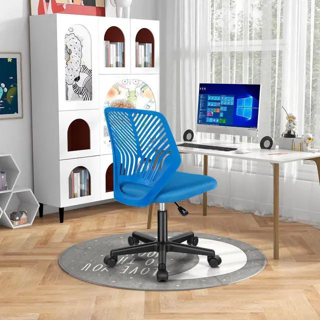 Alt view image 2 of 7 - SlickBlue Height-adjustable Ergonomic Kids Desk Chair with Universal Casters