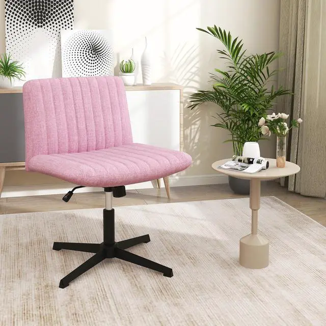 Alt view image 2 of 7 - SlickBlue Criss Cross Legged Chair No Wheels 120Â° Rocking Adjustable Height