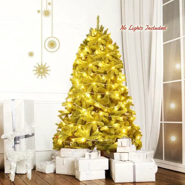 Alt view image 7 of 7 - SlickBlue 6 Feet Unlit Artificial Christmas Tree with 1250 Branch Tips