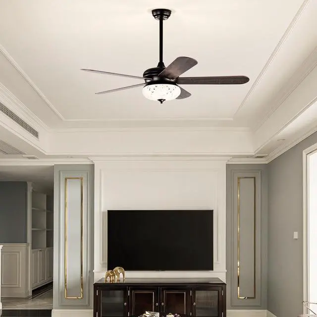 Alt view image 2 of 7 - SlickBlue 52 Inches Ceiling Fan with Remote Control