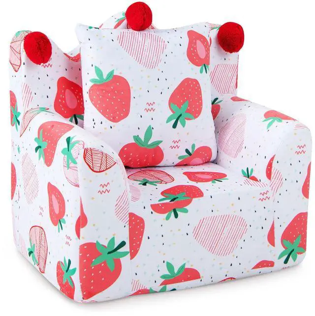 Main image of SlickBlue High-density Padding Kids Sofa with Armrest and Extra Pilow