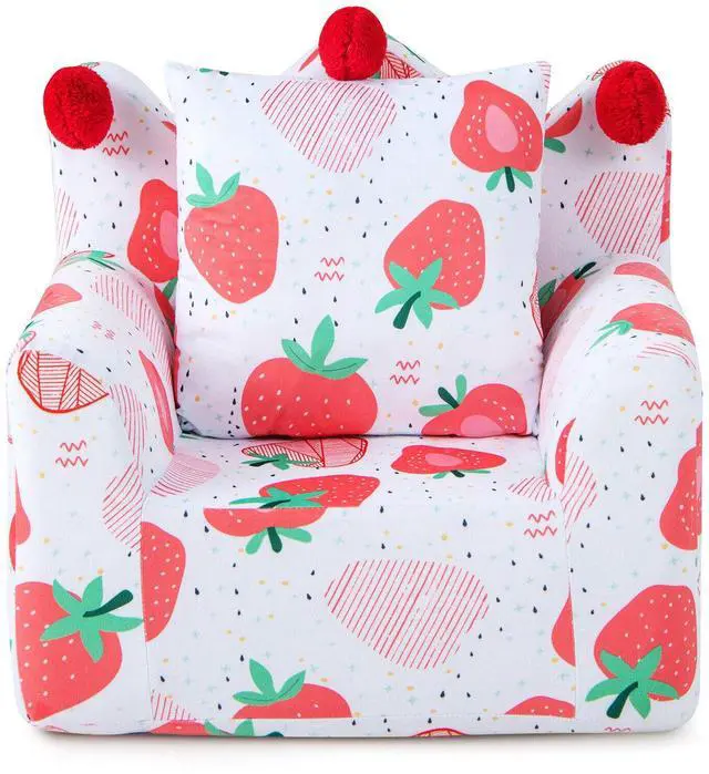 Alt view image 4 of 7 - SlickBlue High-density Padding Kids Sofa with Armrest and Extra Pilow