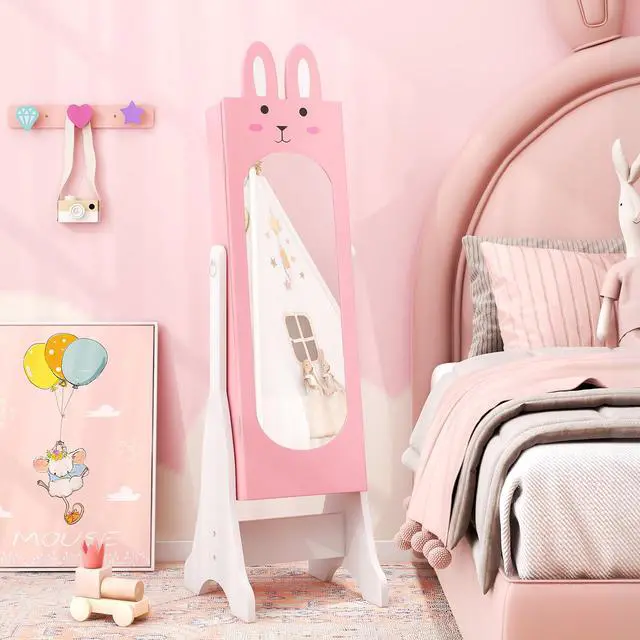 Alt view image 2 of 7 - SlickBlue Kids Room Furniture Set with Princess Vanity Table and Chair