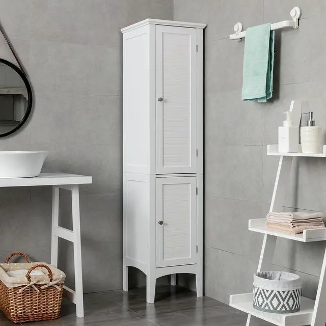 Alt view image 6 of 7 - SlickBlue Freestanding Bathroom Storage Cabinet for Kitchen and Living Room