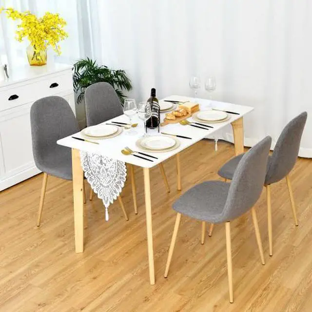 Alt view image 3 of 3 - SlickBlue Set of 4 Gray Accent Dining Chairs