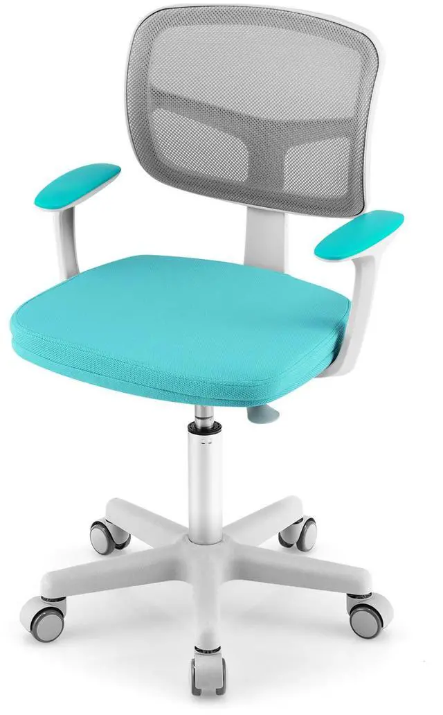 Alt view image 4 of 7 - SlickBlue Adjustable Desk Chair with Auto Brake Casters for Kids