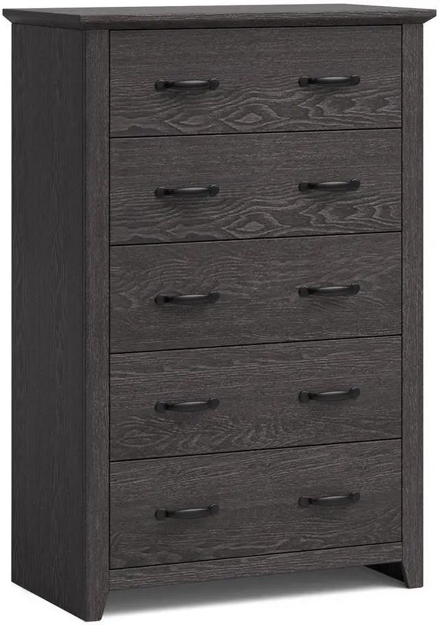 Main image of SlickBlue Tall Storage Dresser with 5 Pull-out Drawers for Bedroom Living Room