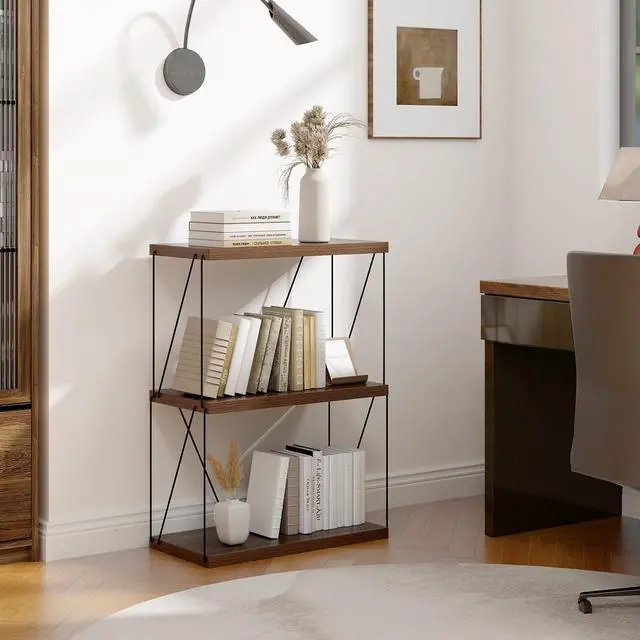 Alt view image 2 of 7 - SlickBlue 3-Tier Multipurpose Display Rack with Metal Frame
