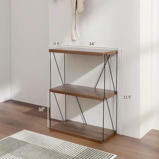 Alt view image 5 of 7 - SlickBlue 3-Tier Multipurpose Display Rack with Metal Frame