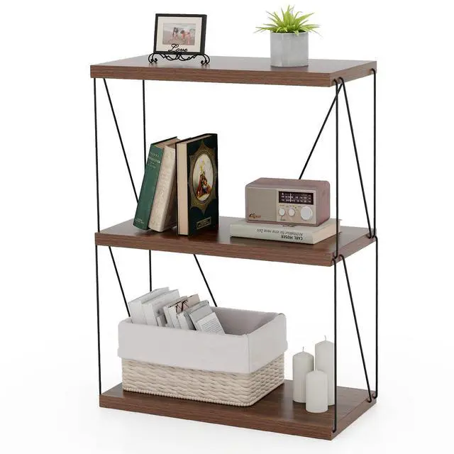 Alt view image 4 of 7 - SlickBlue 3-Tier Multipurpose Display Rack with Metal Frame