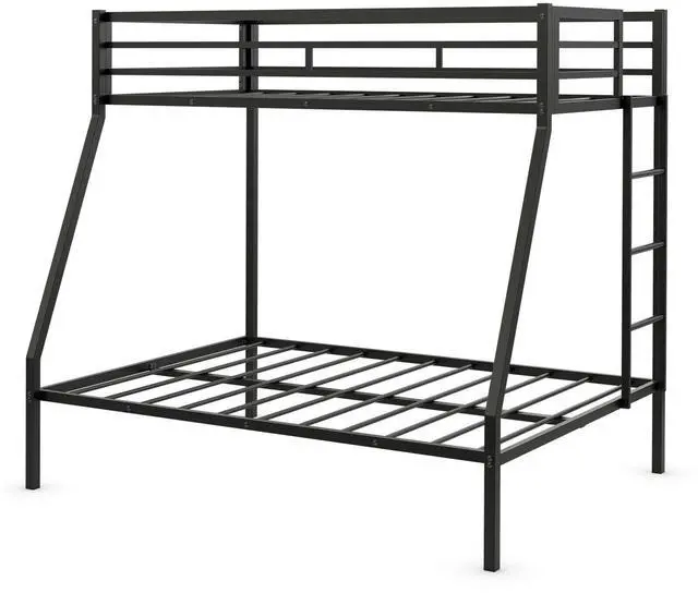 Alt view image 4 of 7 - SlickBlue Bunk Bed with Safety Rail and Ladder for Kid