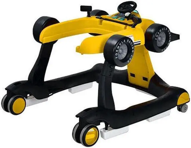 Alt view image 7 of 7 - SlickBlue 4-in-1 Foldable Activity Push Walker with Adjustable Height