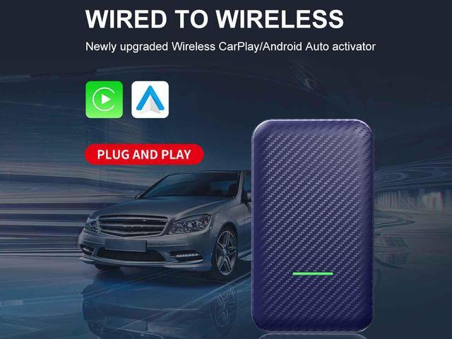 2-in-1 Wireless Carplay Adapter Dongle Wireless Android Auto