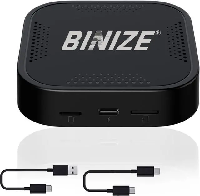 Main image of 2022 Binize Wireless Android Auto and Wireless CarPlay Ai Box Adapter fit for Apple Cars of 98% from 2015, Bluetooth & WiFi Achieve to Wireless CarPlay, 8 core CPU to Fast auto Connect.