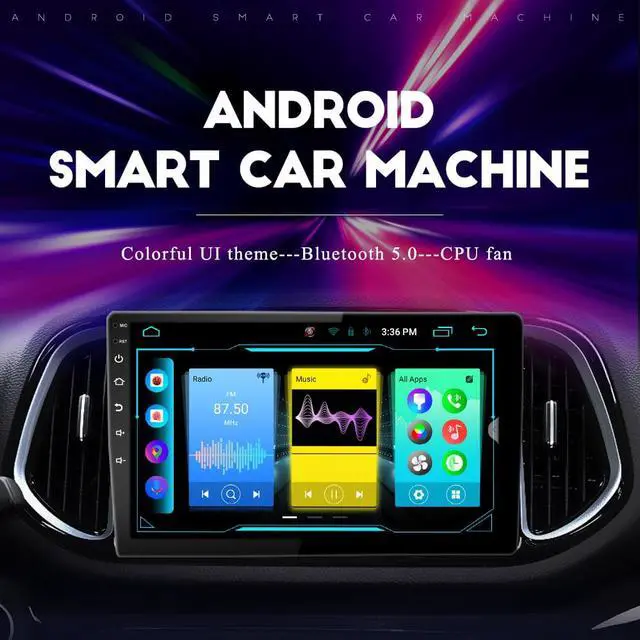 Main image of Binize 2023 Android 12 Double Din Car Stereo with Wireless Carplay & Wireless Android Auto, 10" Touch Screen Car Radio with Backup Camera GPS Navigation/Mirror Link/DSP/SWC, 2+32G, 3 USB/BT 5.0/WiFi 6