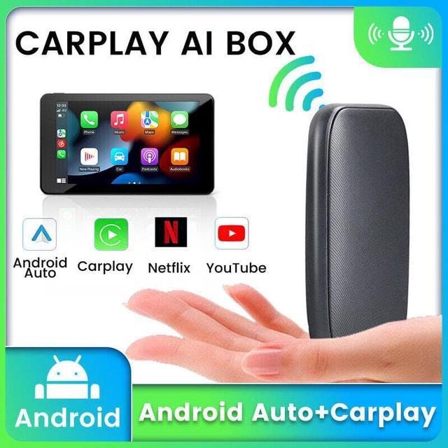 Carplay AI Box Wireless Carplay Android Auto Adapter Multimedia