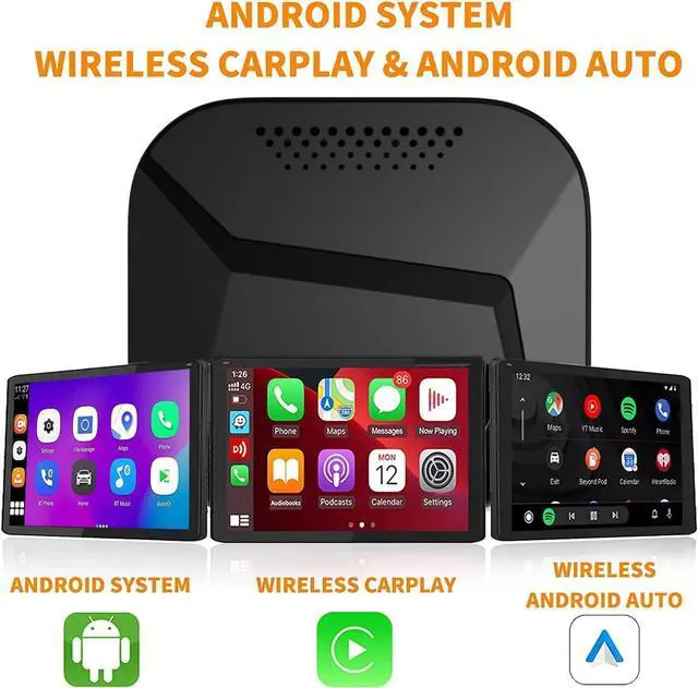 Alt view image 2 of 7 - Binize Android 13 Magic Multimedia Video Box Wireless CarPlay&Android Auto, Carplay AI Box Compatible with YouTube, Netflix Support Only Car with OEM Wired CarPlay/Android Auto 4GB+64GB