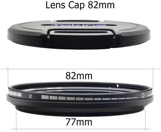 Alt view image 14 of 20 - Hoya 77mm Variable Density II Filter (Accepts 82mm Caps)