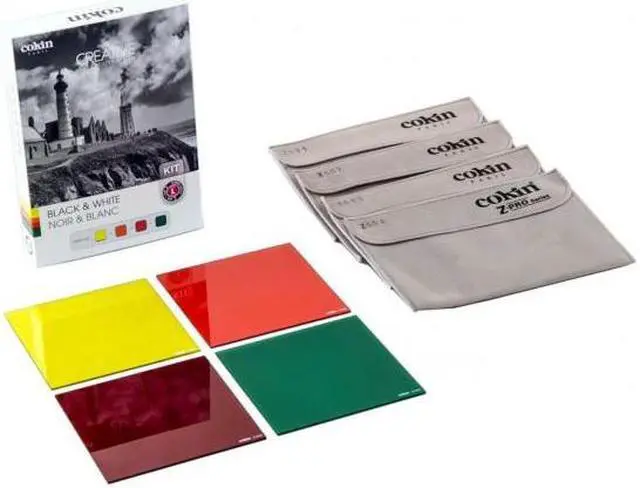 Alt view image 3 of 6 - Cokin Black and White Filter Kit for Z-Pro Series Holder, Large #U400-03