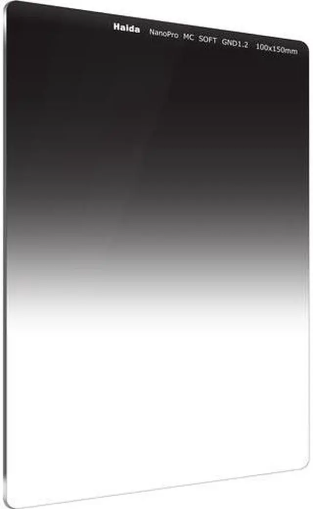 Alt view image 6 of 7 - Haida NanoPro MC 100x150mm Soft Grad ND 1.2X (16) Multi Coated Glass Filter