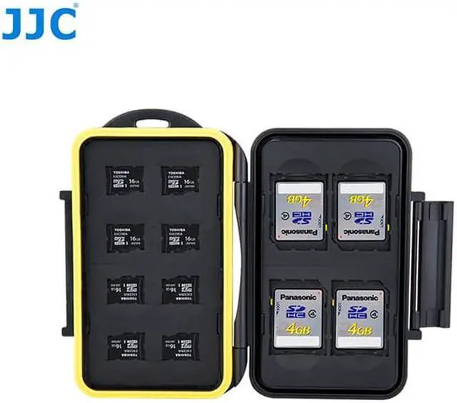 Alt view image 6 of 8 - JJC MC-SDMSD12 Rugged Waterproof Memory Card Case (4x SD / 8x microSD)