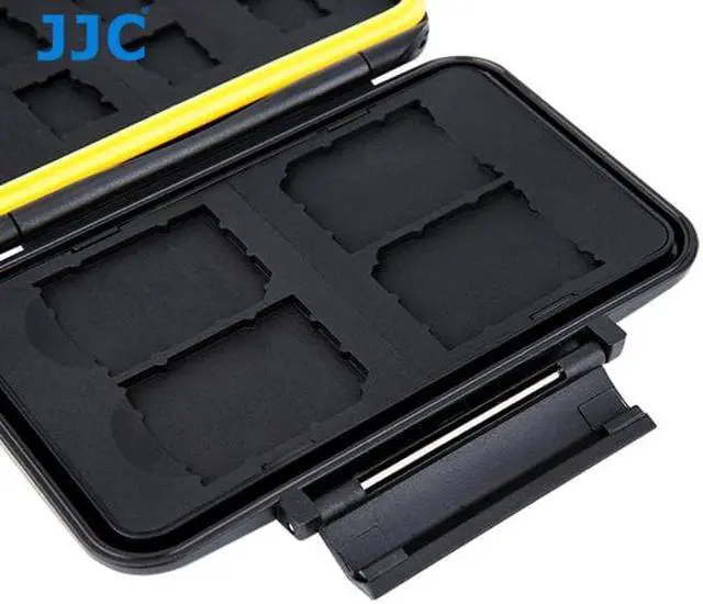 Alt view image 8 of 8 - JJC MC-SDMSD12 Rugged Waterproof Memory Card Case (4x SD / 8x microSD)