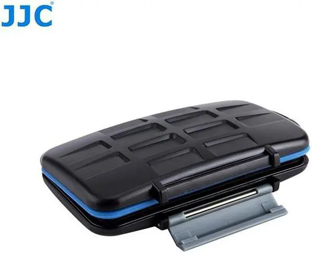 Alt view image 13 of 17 - JJC MC-5 Waterproof Holder Storage Memory Card Case For 4PCS CompactFlash(CF) 2PCS Micro SD2 PCS SecureDigital(SD) 2PCS MemoryStick Pro Duo 2PCS XDPictureCard(XD)