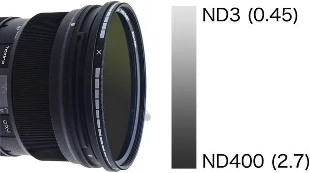 Alt view image 6 of 14 - Hoya 52mm Variable Neutral Density II ND3-ND400 Digital Filter  **NEW DESIGN**