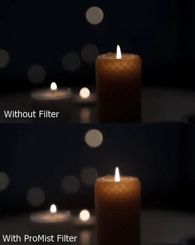 Alt view image 3 of 11 - Haida 62mm NanoPro Pro-Mist Black 1/4 - Multi-Coated Filter