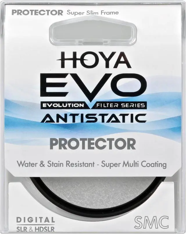 Main image of Hoya EVO ANTISTATIC 55mm Clear Protector Filter - 18-layer (SHMC) Multi-Coating
