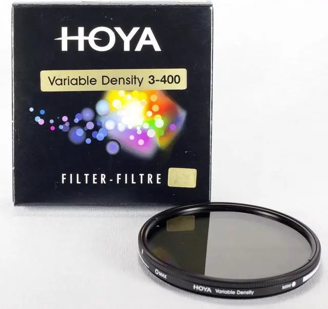 Alt view image 12 of 13 - Hoya 77mm Variable Neutral Density 0.45 to 2.7 Filter, 1.5 to 9 Stops #A-77VDY