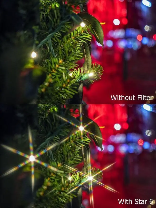 Alt view image 10 of 13 - Hoya 72mm Star 6 Filter