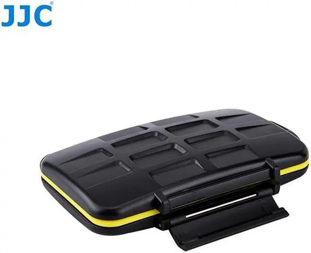 Alt view image 10 of 14 - JJC MC-SD/SXS5 Water-resistant Holder Storage SD  SXS Memory Card Case For 4PCS SecureDigital(SD) 1PCS SXS card