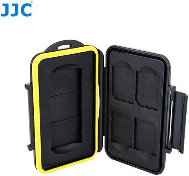Alt view image 12 of 14 - JJC MC-SD/SXS5 Water-resistant Holder Storage SD  SXS Memory Card Case For 4PCS SecureDigital(SD) 1PCS SXS card