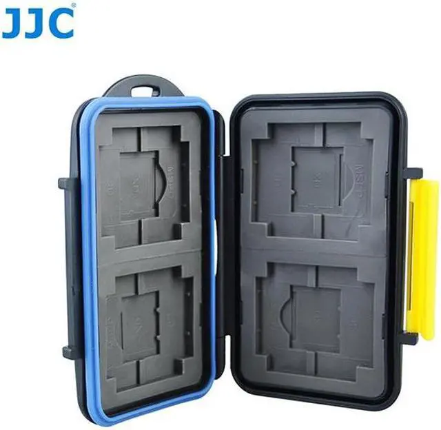 Alt view image 14 of 16 - JJC MC-3 Waterproof Holder Storage Memory Card Case For 4PCS CompactFlash(CF) 4PCS SecureDigital(SD) 4PCS XDPictureCard(XD) 4PCS MemoryStick Pro Duo