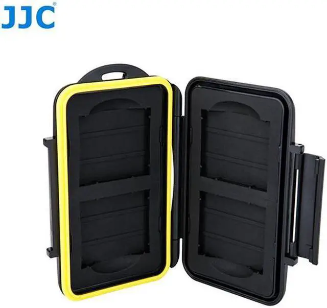 Alt view image 13 of 15 - JJC MC-CF4 Water-resistant Holder Storage CF CompactFlash Memory Card Case For 4 PCS CompactFlash (CF)