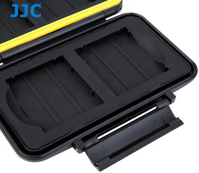 Alt view image 15 of 15 - JJC MC-CF4 Water-resistant Holder Storage CF CompactFlash Memory Card Case For 4 PCS CompactFlash (CF)