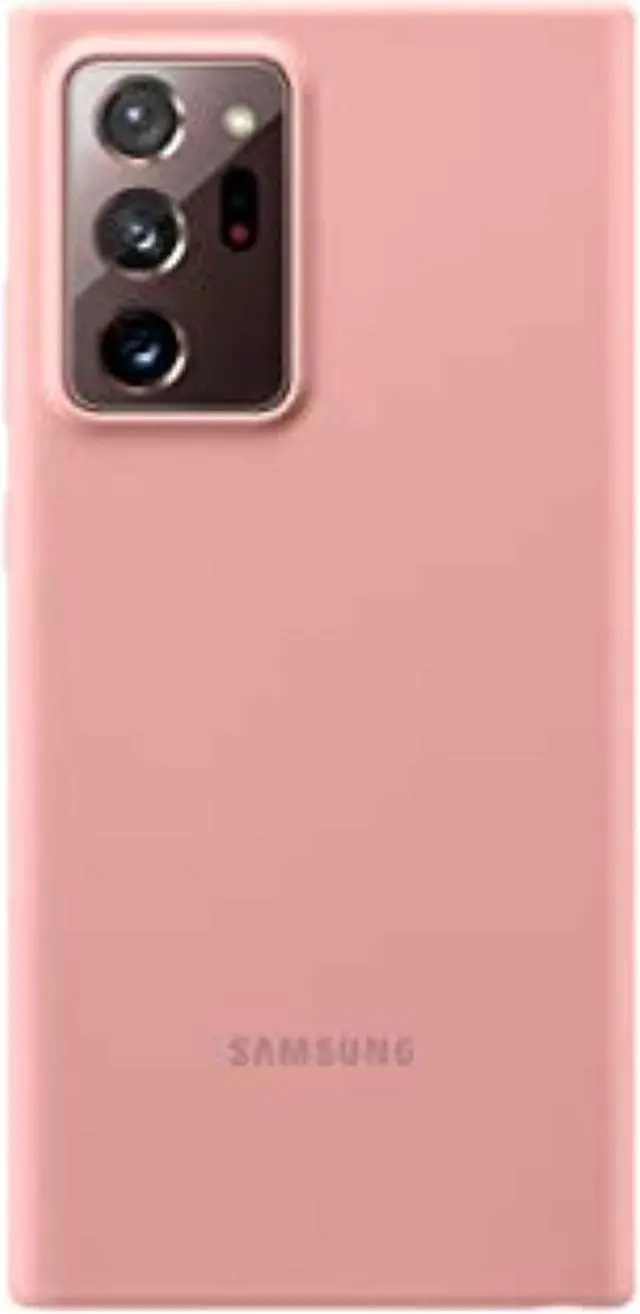 Main image of Samsung Galaxy Note20 Ultra 5G Case, Silicone Back Protective Cover - Brown (Us Version) (Ef-Pn985taegus)