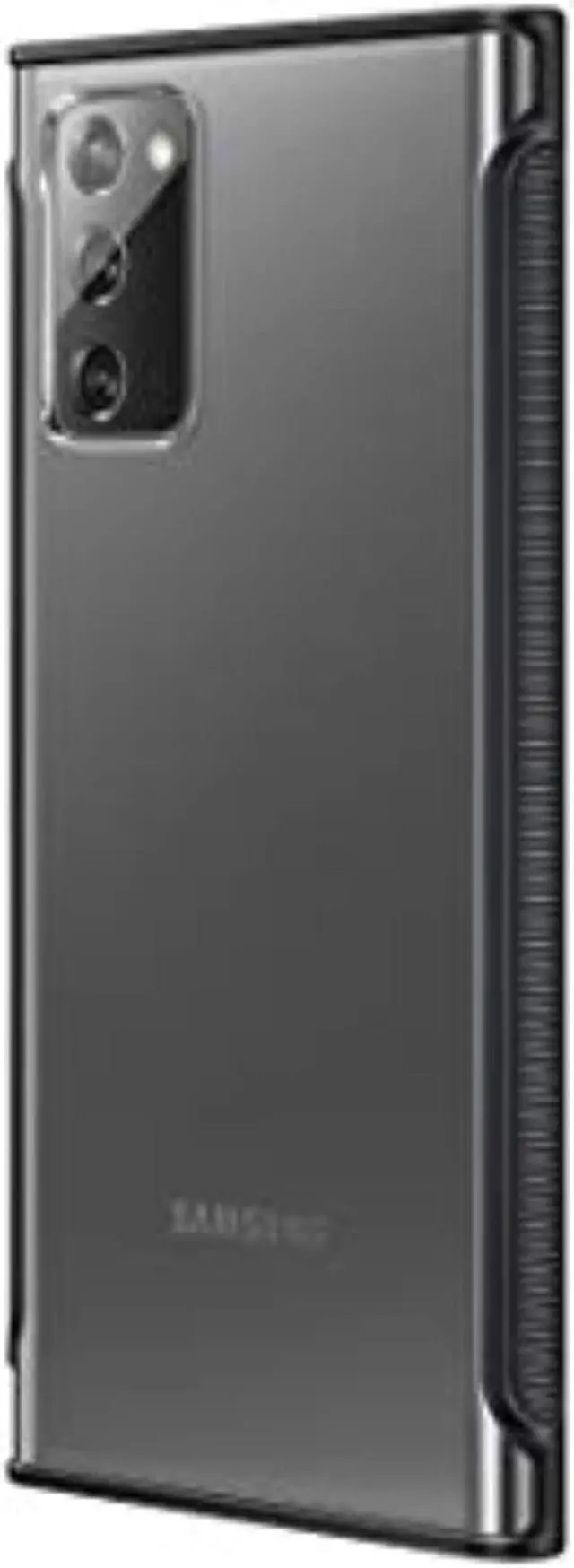 Alt view image 2 of 7 - Samsung Electronics Galaxy Note 20  Case, Clear Protective Cover - Black (Us Version ),Ef-Gn980cbegus