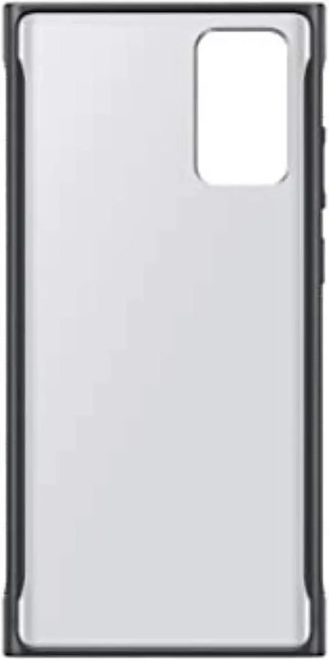 Main image of Samsung Electronics Galaxy Note 20  Case, Clear Protective Cover - Black (Us Version ),Ef-Gn980cbegus