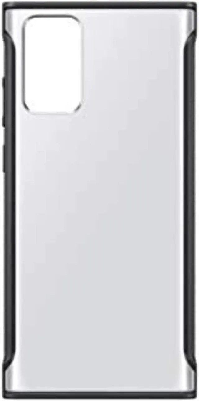 Alt view image 5 of 7 - Samsung Electronics Galaxy Note 20  Case, Clear Protective Cover - Black (Us Version ),Ef-Gn980cbegus