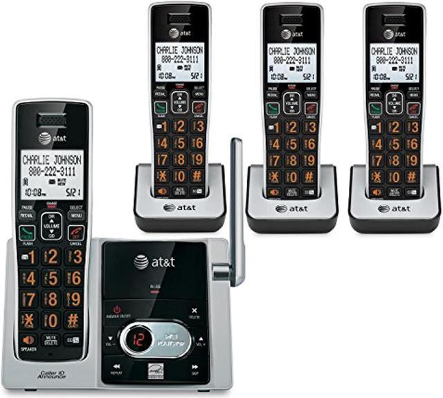 Cl82413 Dect 6.0 Cordless Phone With Answering System4 Handsets