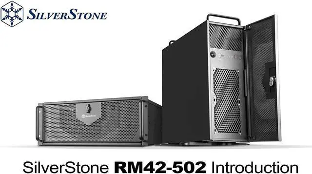 Alt view image 7 of 8 - Rm42-502 4U Rackmount Server Chassis With Liquid Cooling Compatibility Rm42-502-X