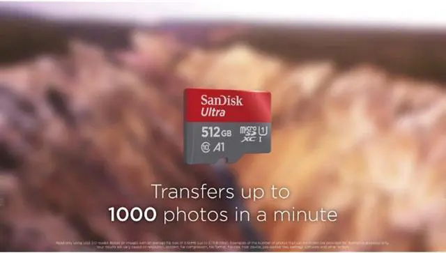 Alt view image 7 of 7 - Sandisk 64Gb Ultra Microsdxc Uhs-I Memory Card With Adapter - 100Mb/S, C10, U1, Full Hd, A1, Micro Sd Card - Sdsquar-064G-Gn6ma