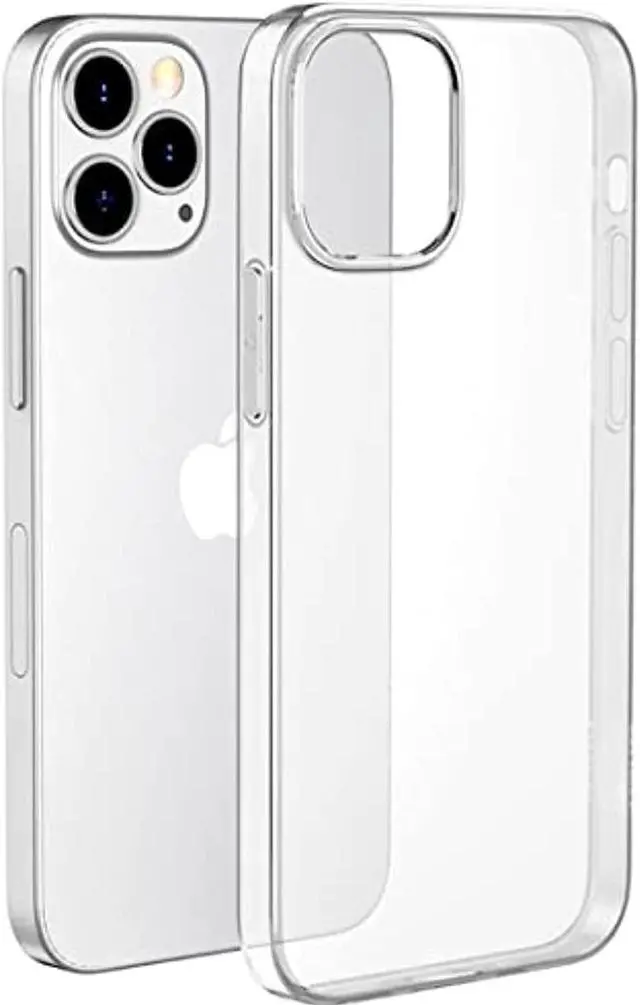 Main image of Direct Save Clear Case Designed For Iphone 12 Pro Case, Shockproof, Protective Clear Back Phone Case, Lightweight Slim Fit, Flexible Soft Transparent Protection, Iphone 12 6.1 Case