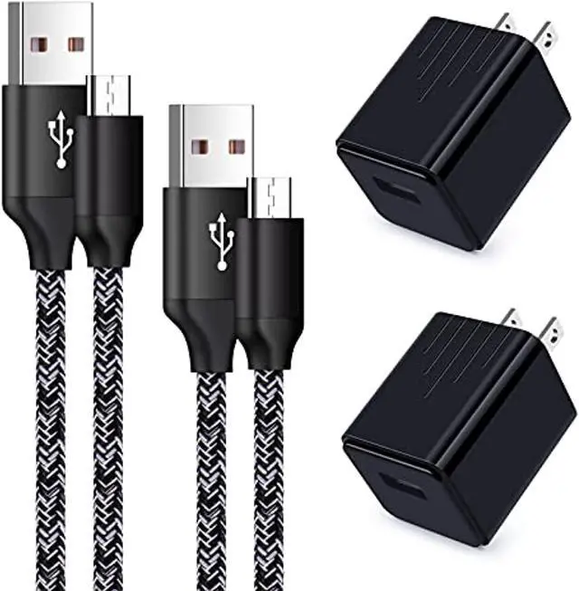Main image of Android Charger, Android Phone Charger Micro Usb Charger Cord Fast Charging Cable 6 Ft Long With Wall Charger Block Plug For Samsung Galaxy S6 S7 J3 J7 Note 5,Lg Stylo 2 3 Plus,Tablet,Kindle Fire