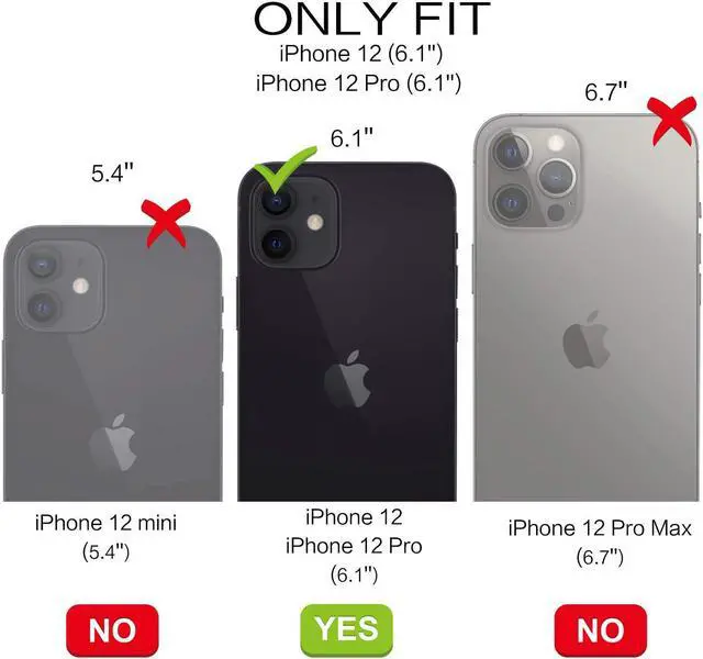 Alt view image 2 of 7 - BENTOBEN iPhone 12/12 Pro Case, Soft Silicone Rubber Bumper, Microfiber Lining, Shockproof Protective Cover, 6.1" 2020 - Hot Pink